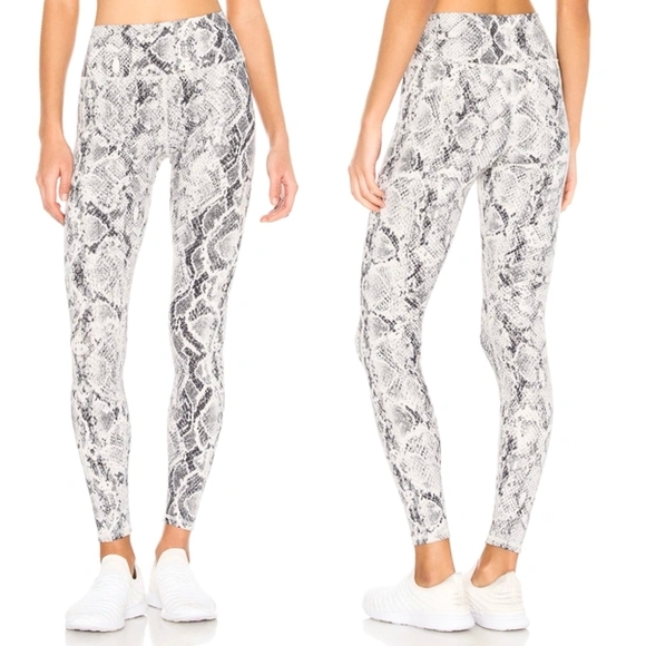 ALO Yoga Vapor Snake Print Leggings - Picture 2 of 7
